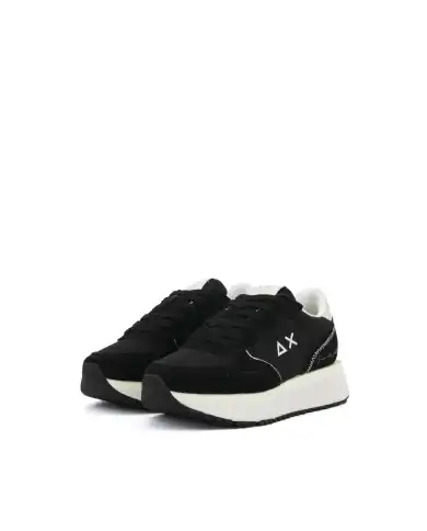 SUN 68 SNEAKERS BIG ALLY GOLD NERO