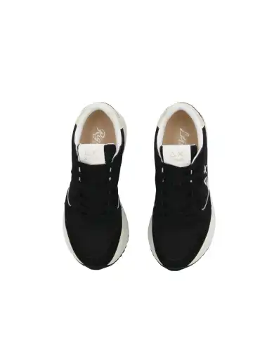 SUN 68 SNEAKERS BIG ALLY GOLD NERO