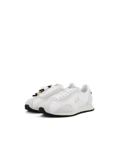 SUN 68 SNEAKERS EASY RUNNER BIANCO