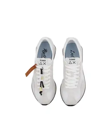 SUN 68 SNEAKERS EASY RUNNER BIANCO