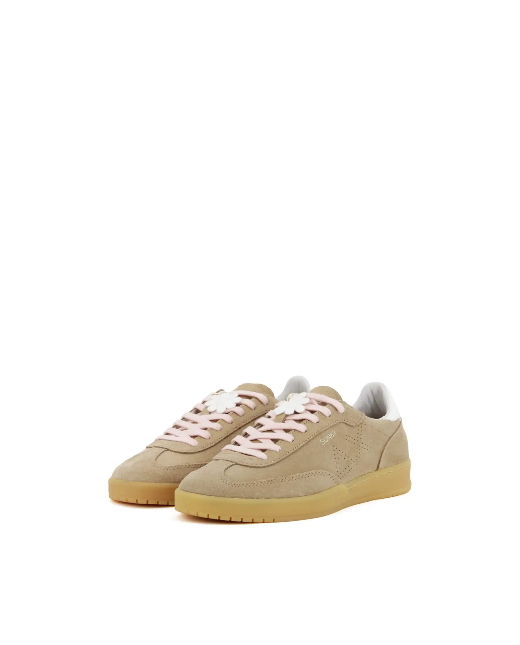 SUN 68 SNEAKERS CALIFORNIA BEIGE