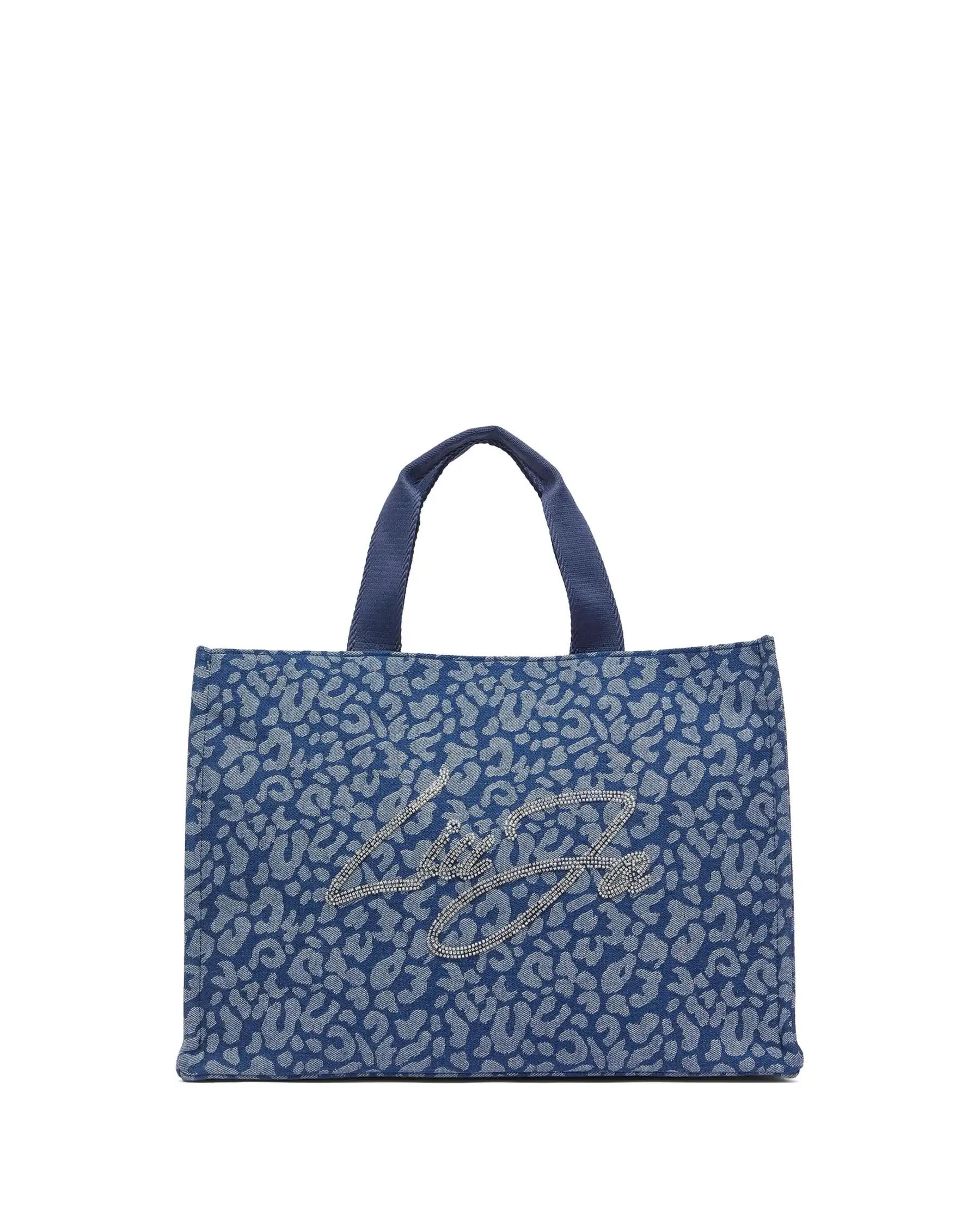 LIU JO BORSA TOTE AZZURRO