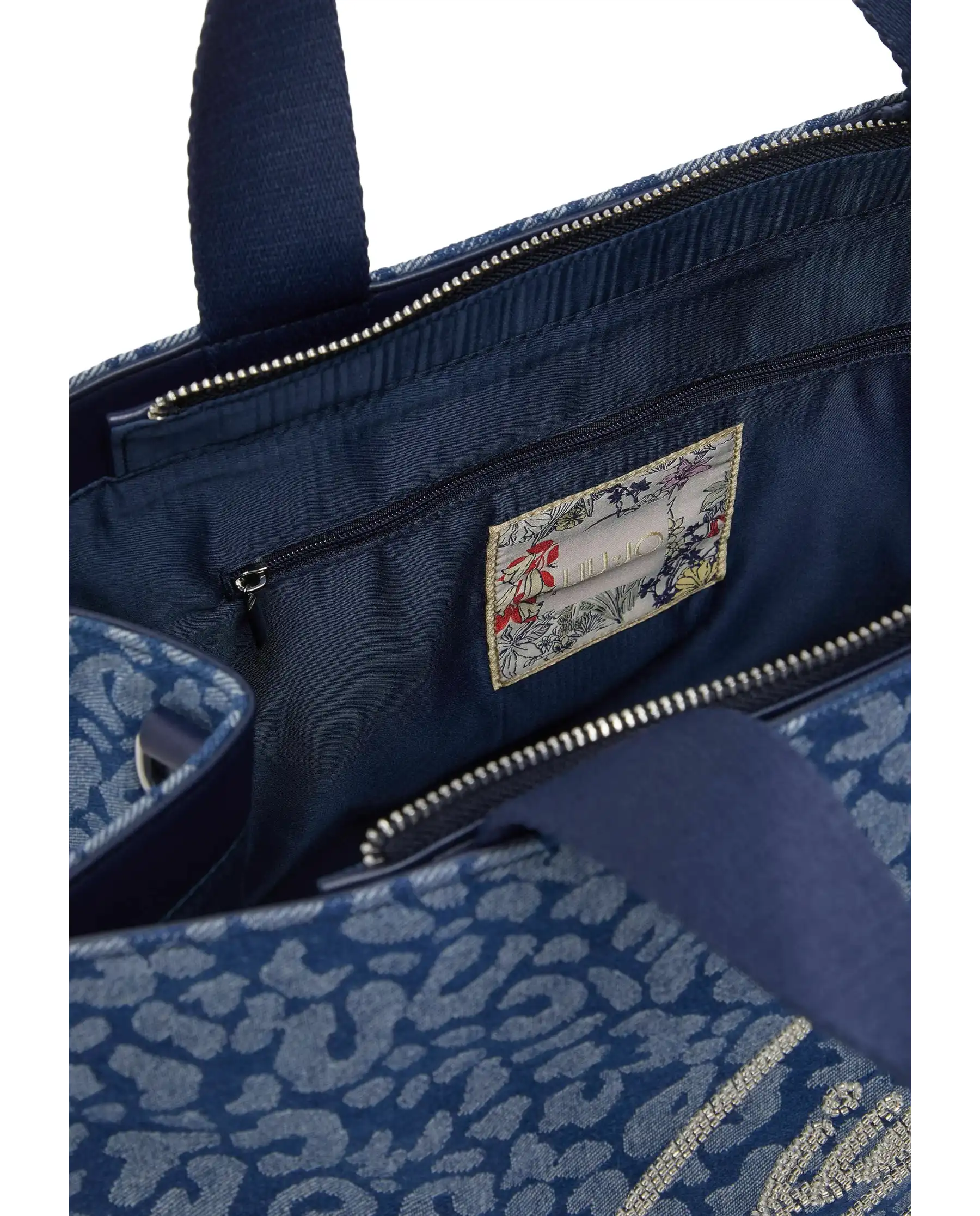 LIU JO BORSA TOTE AZZURRO