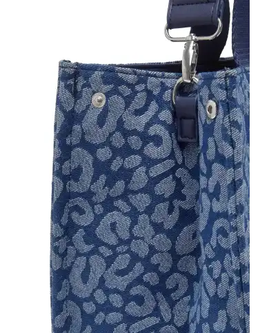 LIU JO BORSA TOTE AZZURRO
