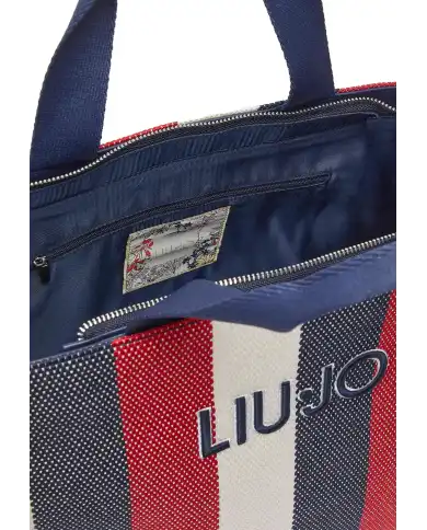 LIU JO BORSA STRIPED MULTICOLOR