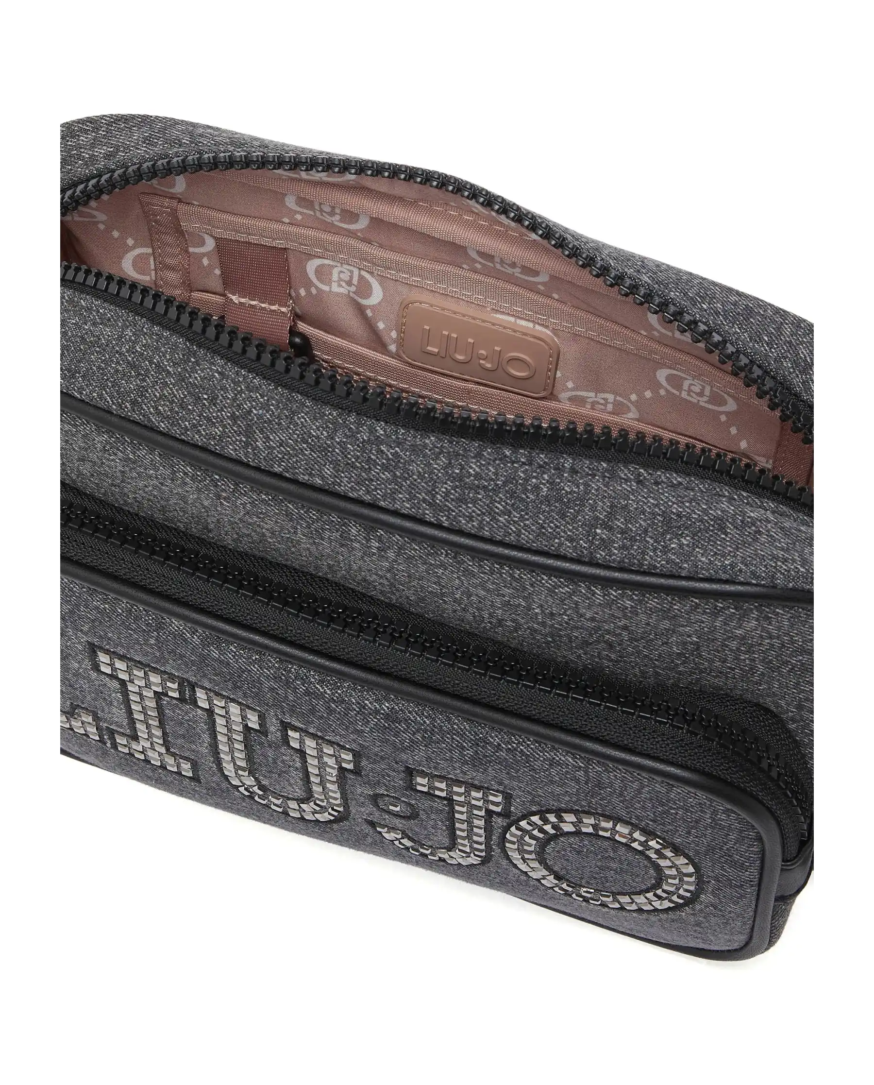 LIU JO BORSA A SPALLA GRIGIO