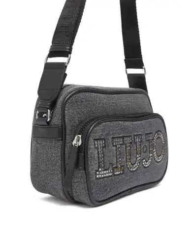 LIU JO BORSA A SPALLA GRIGIO