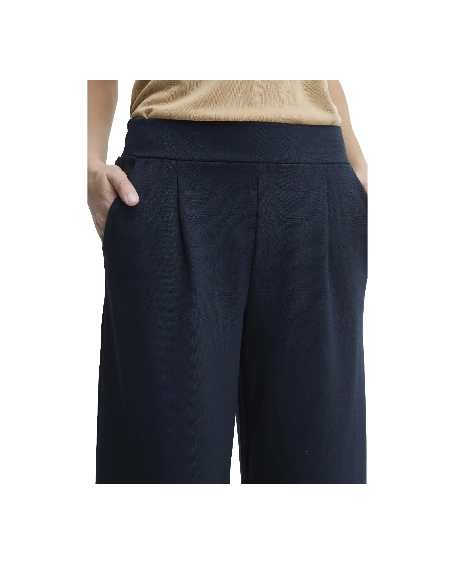 ICHI PANTALONI BLU