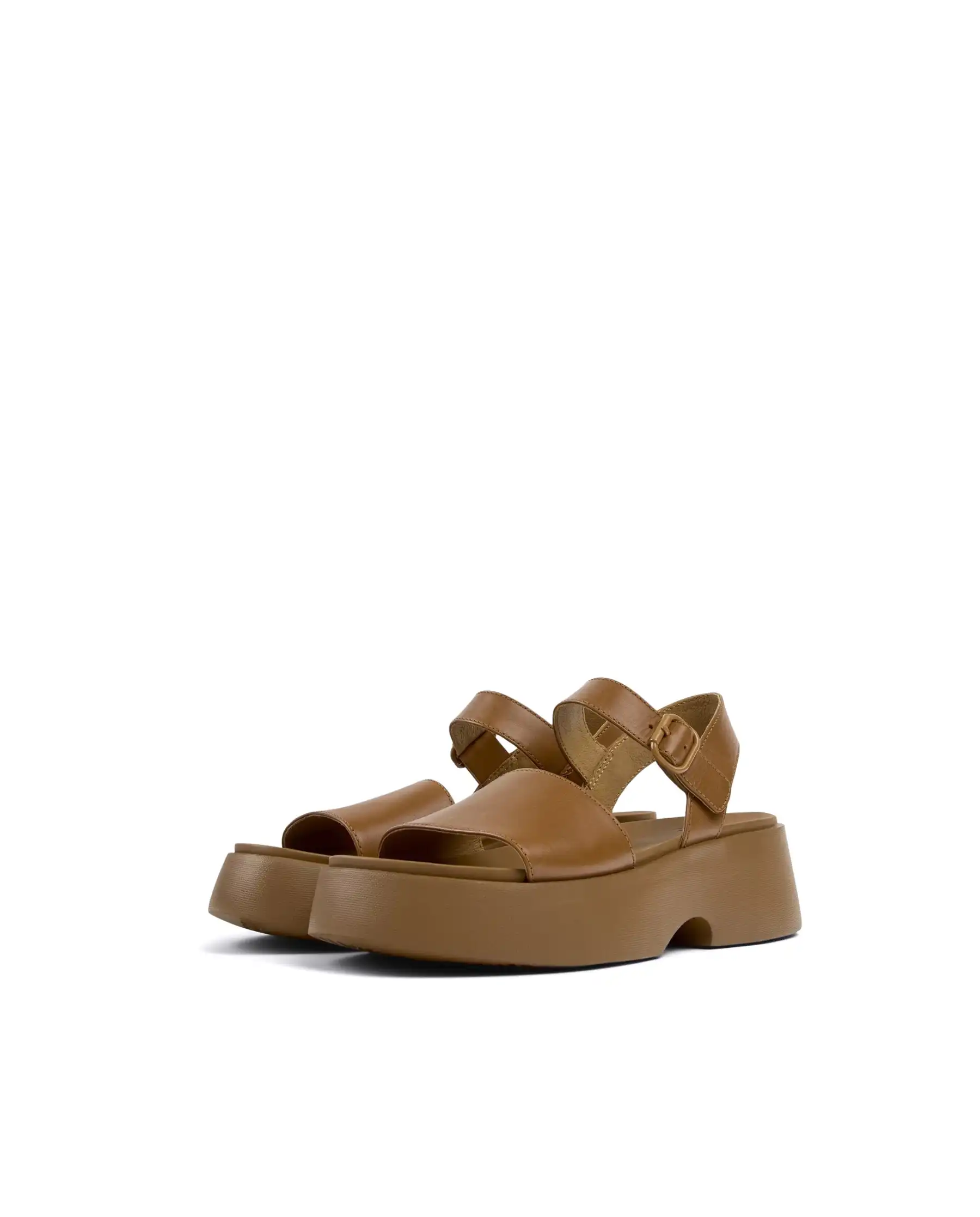 CAMPER SANDALI TASHA CUOIO