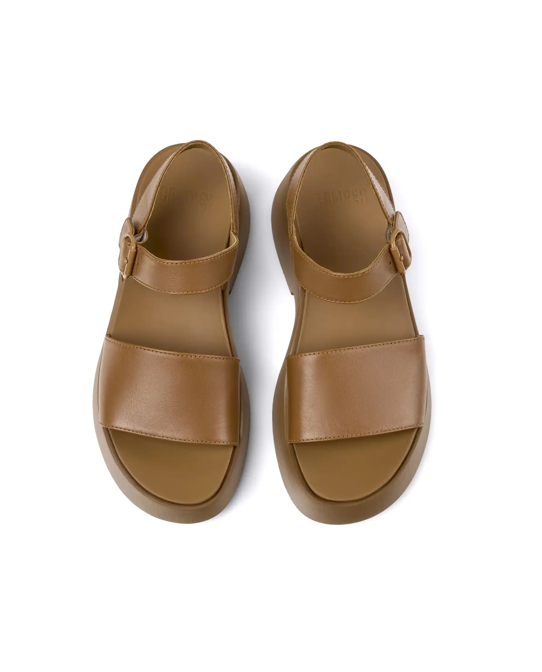 CAMPER SANDALI TASHA CUOIO