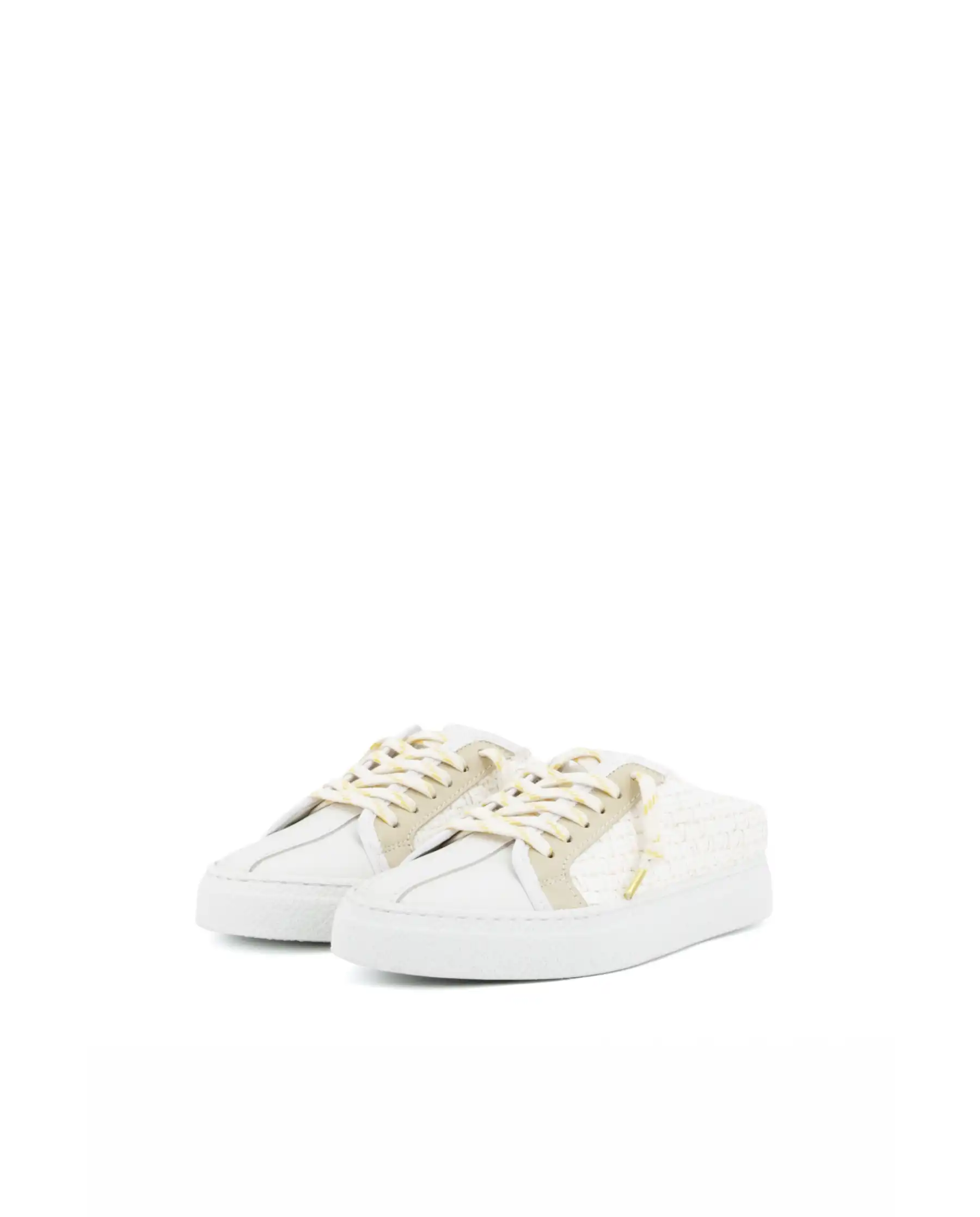 THE VERTICAL LINE SABOT BIANCO