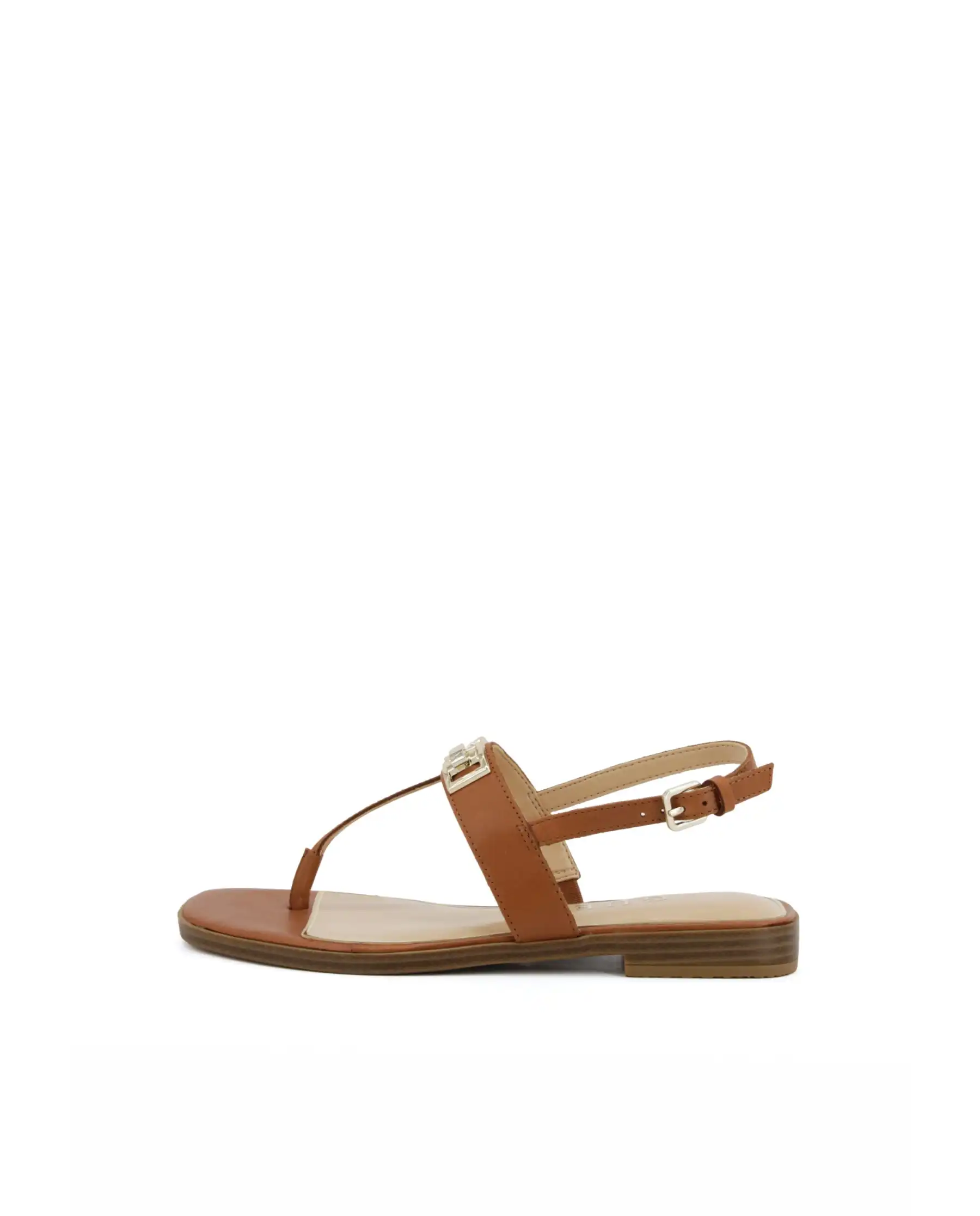 GUESS SANDALI INFRADITO RAMIRY COGNAC