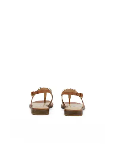 GUESS SANDALI INFRADITO RAMIRY COGNAC