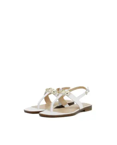 GUESS SANDALI INFRADITO RAMIRY BIANCO