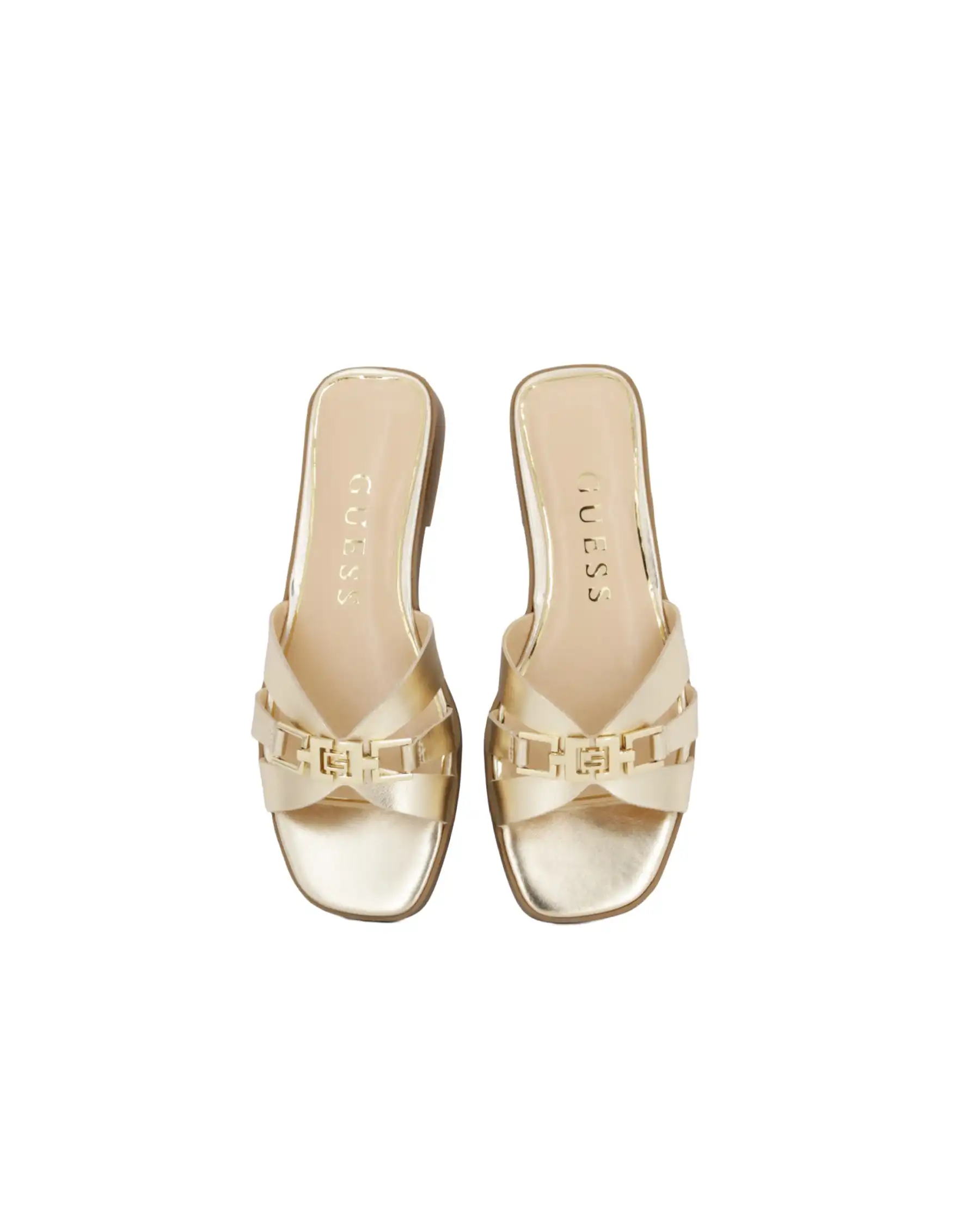 GUESS CIABATTINE REALLA PLATINO