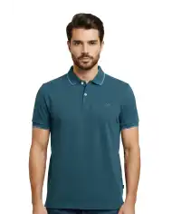 SUN 68 POLO SMALL STRIPE BLU