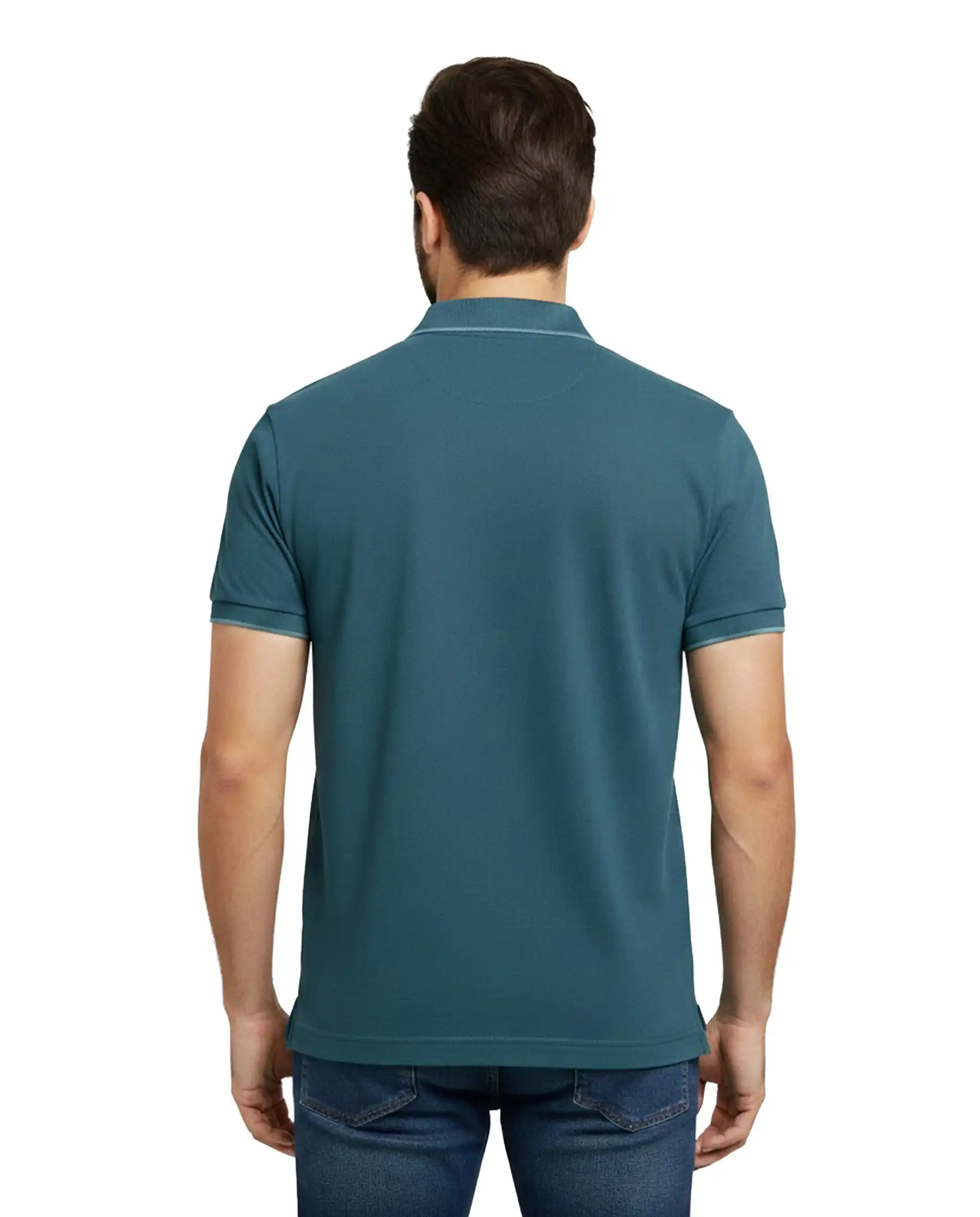 SUN 68 POLO SMALL STRIPE BLU