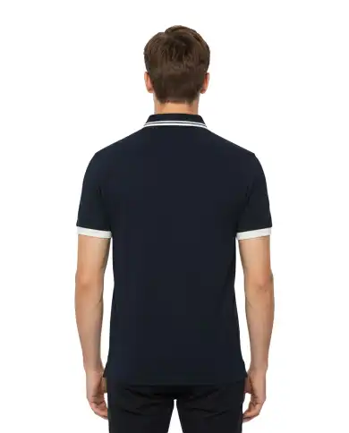 SUN 68 POLO BIG STRIPE BLU