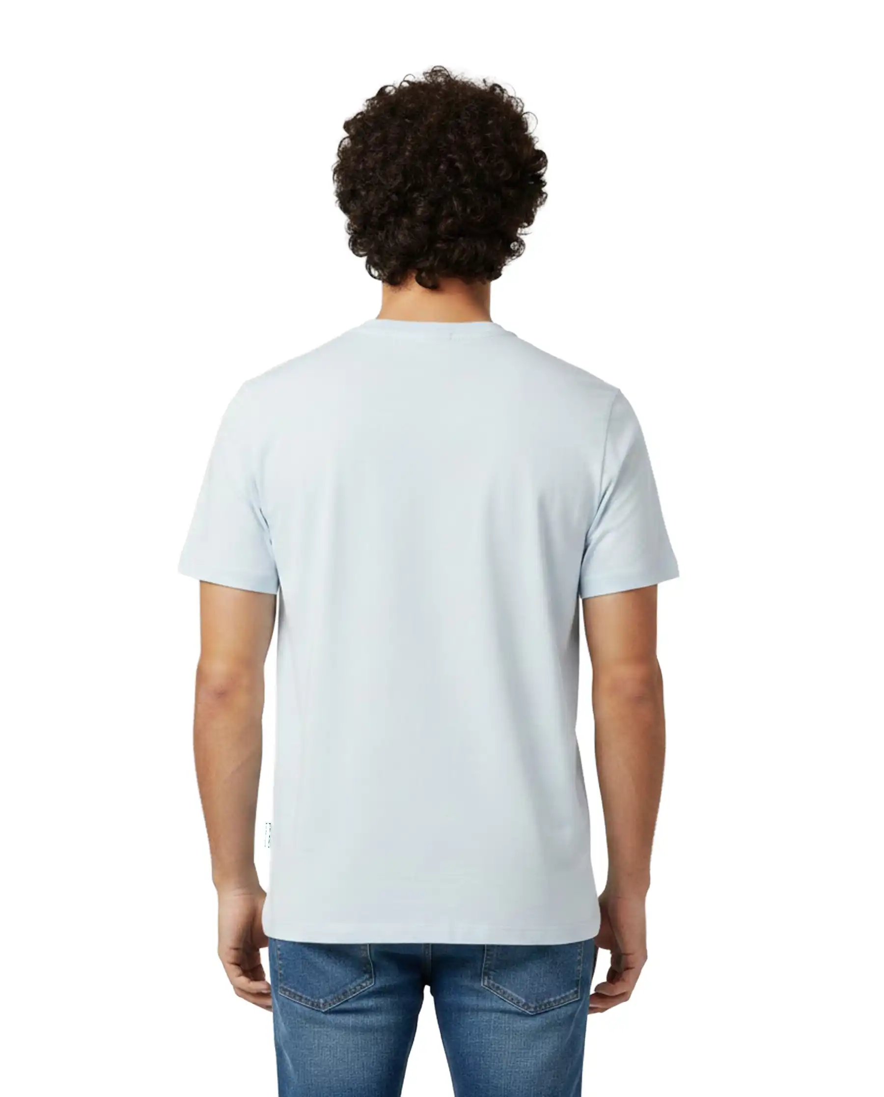 SUN 68 T-SHIRT PIQUET BIANCO