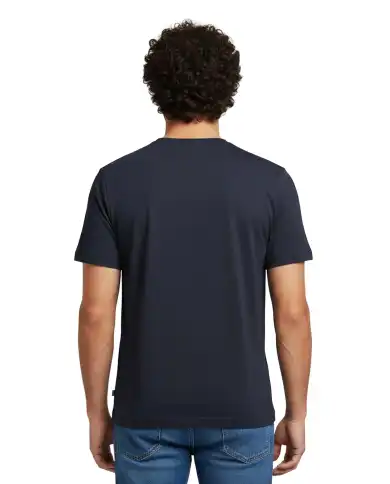 SUN 68 T-SHIRT PIQUET BLU