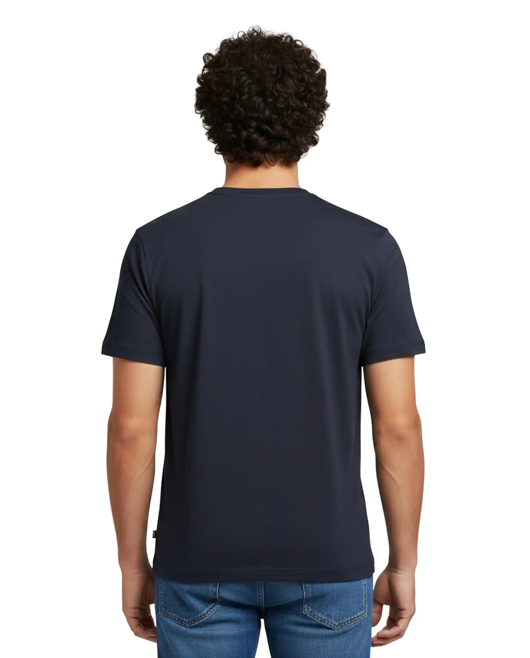SUN 68 T-SHIRT PIQUET BLU