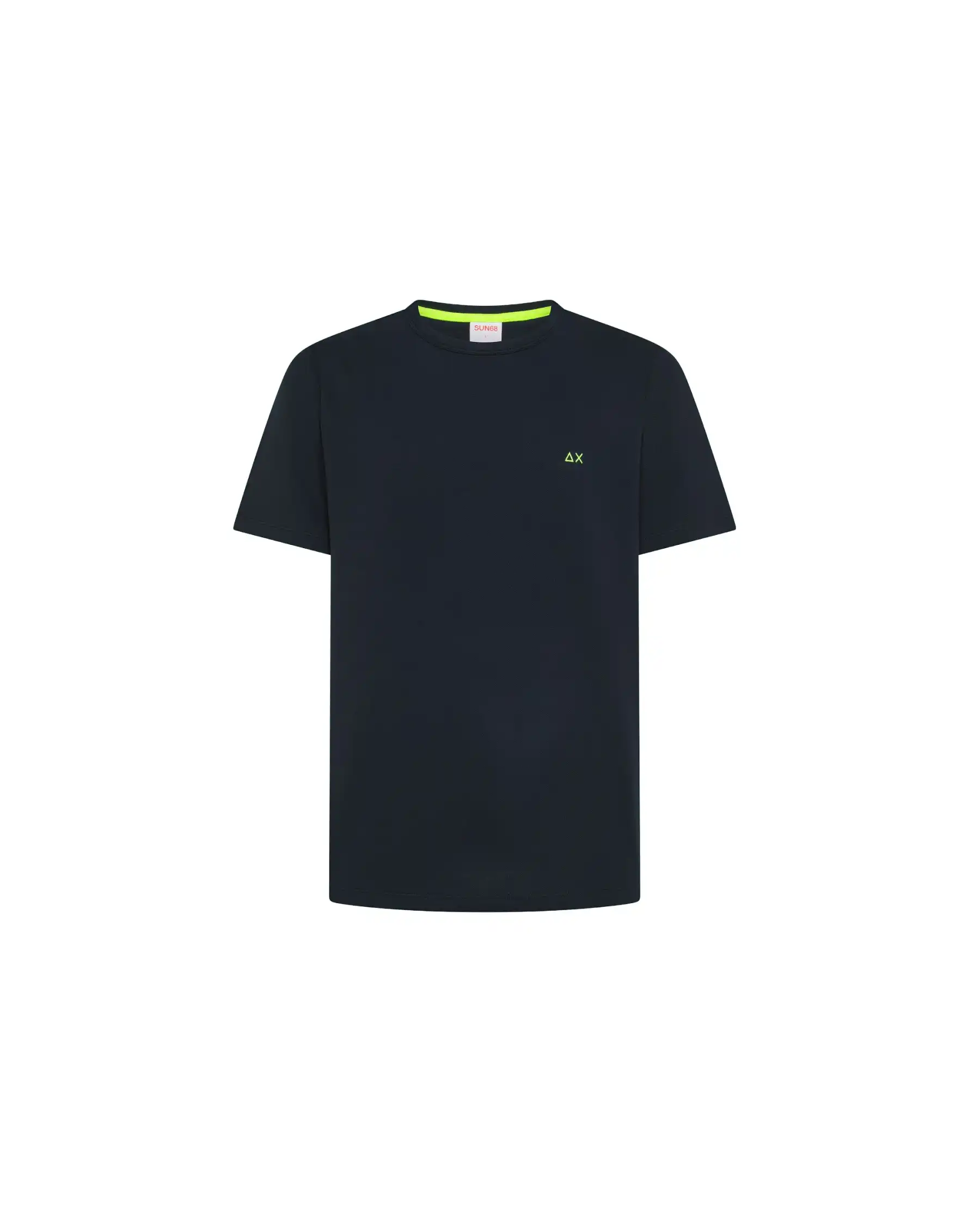 SUN 68 T-SHIRT PIQUET BLU