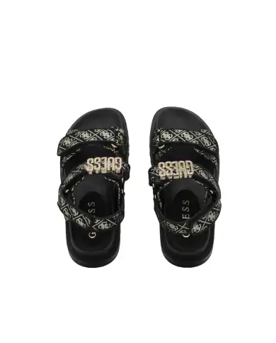GUESS SANDALI FABELIS NERO