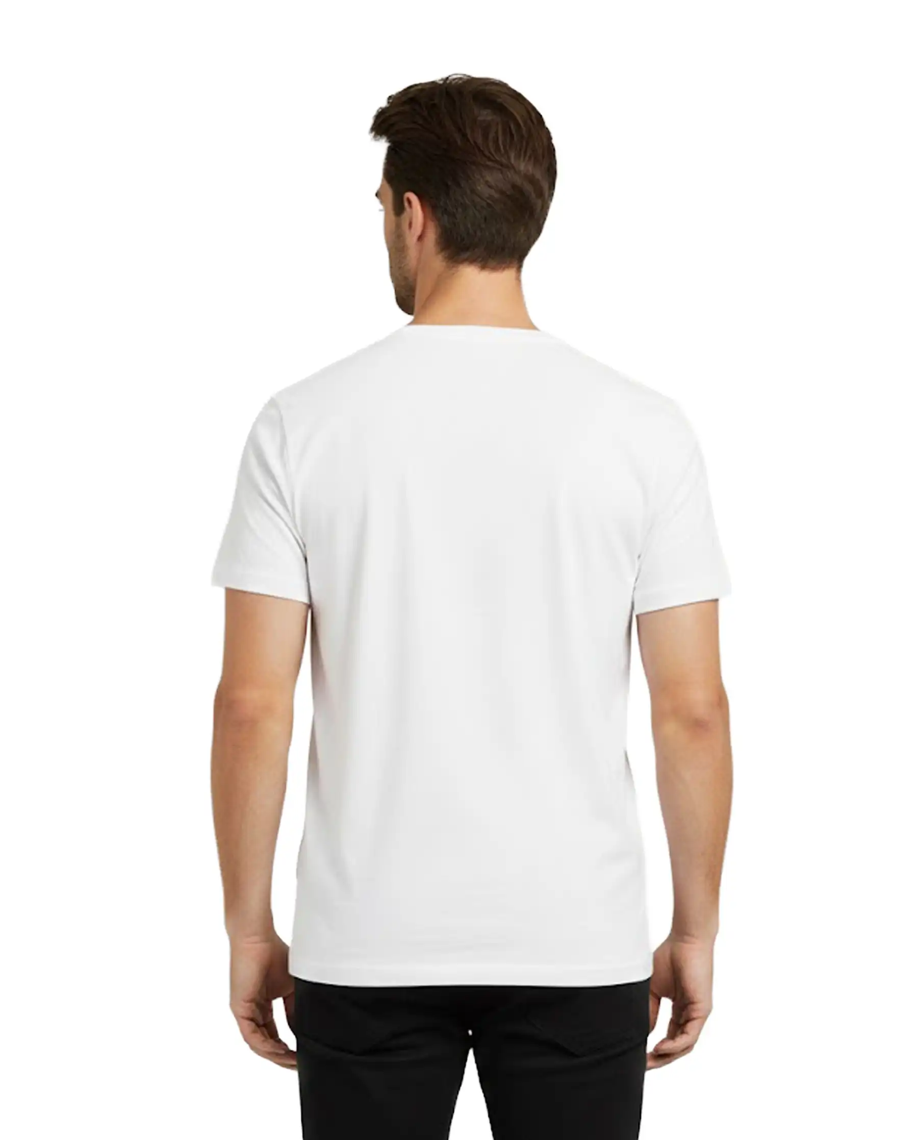 SUN 68 T-SHIRT JERSEY MERCERIZED BIANCO
