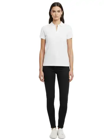 SUN 68 POLO JS LUXURY BIANCO
