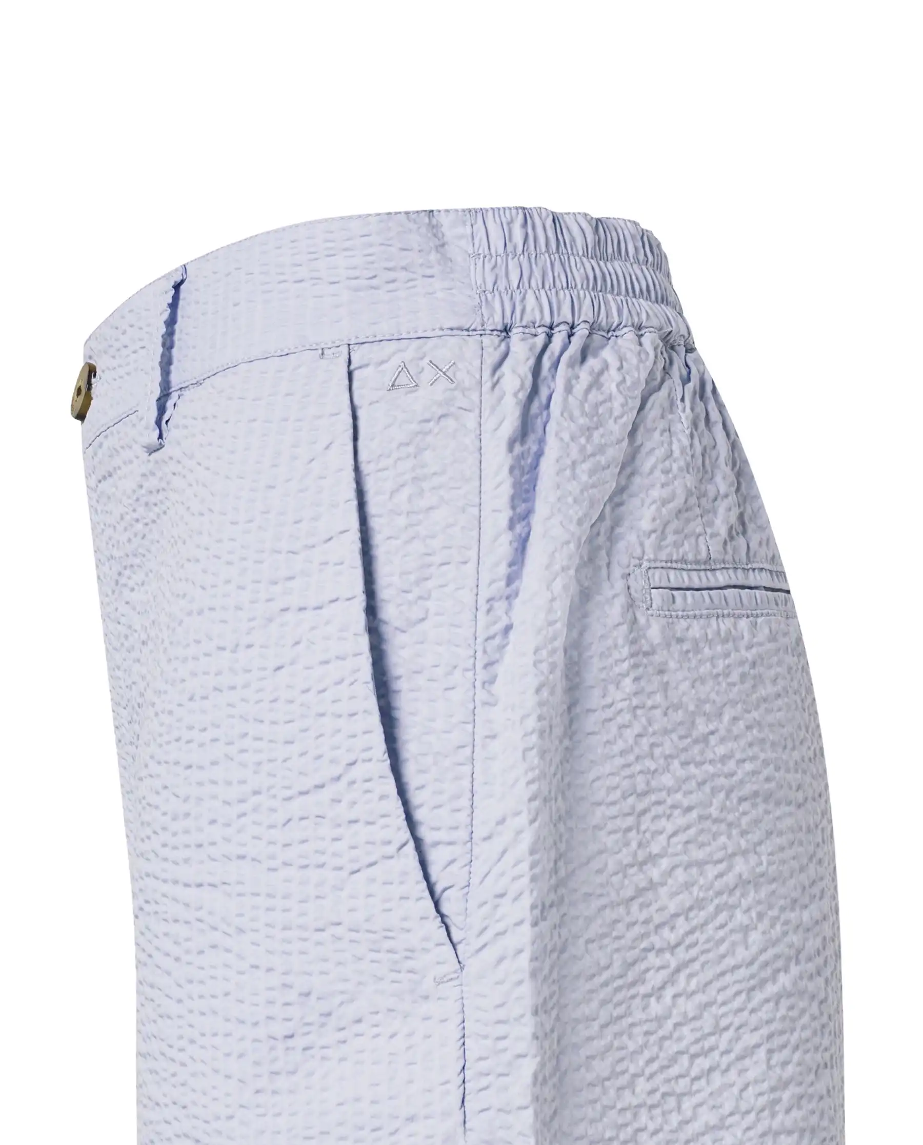 SUN 68 BERMUDA SEERSUCKER LILLA