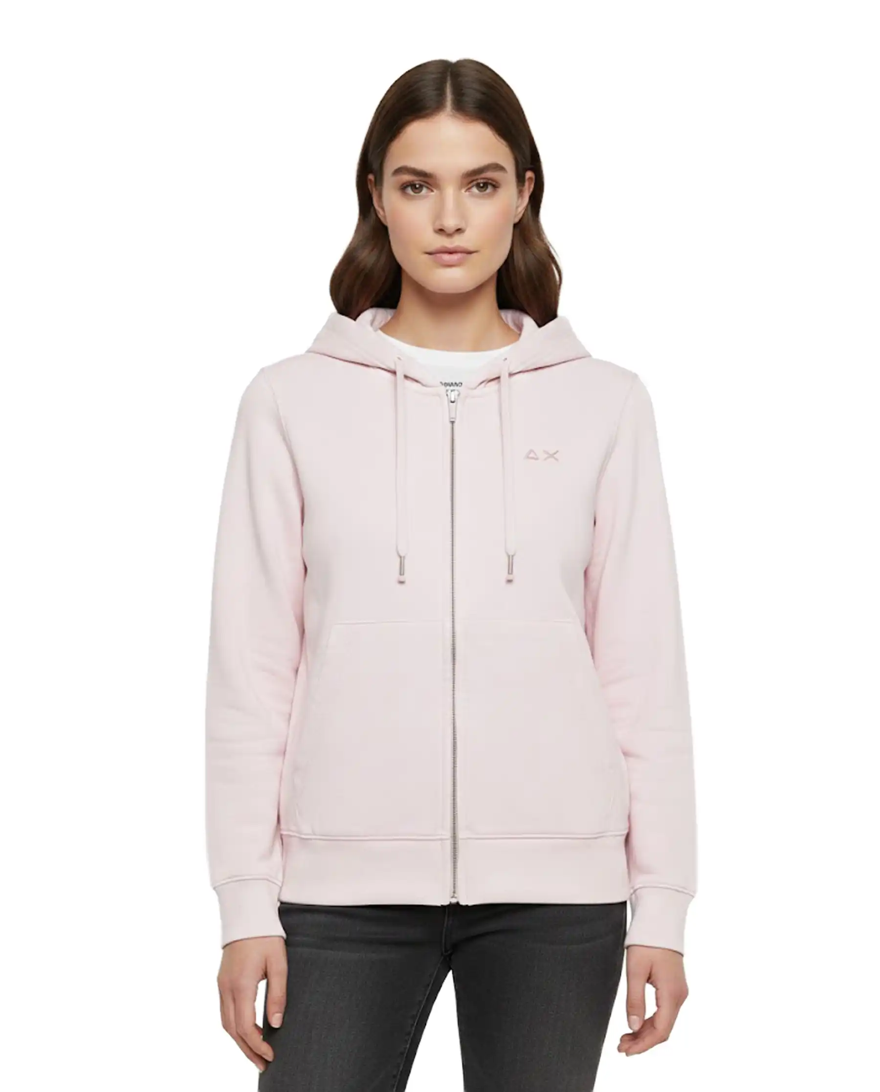 SUN 68 FELPA BASIC FLEECE ROSA
