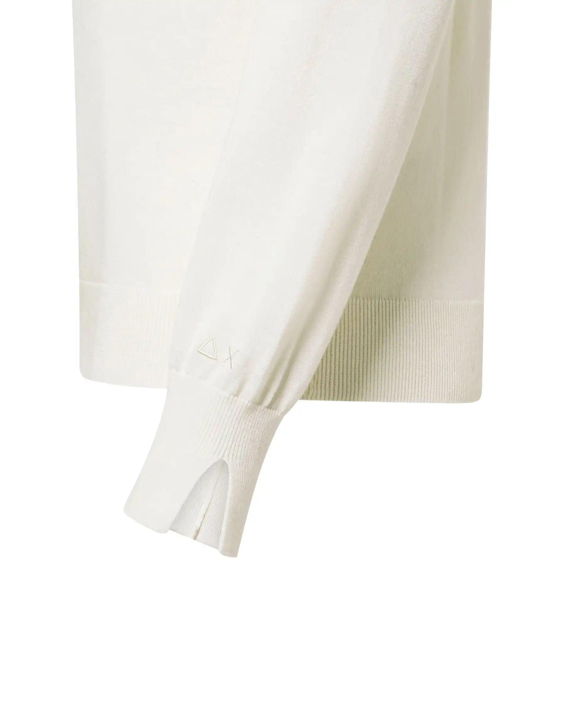 SUN 68 MAGLIA SWEATER BASIC PANNA