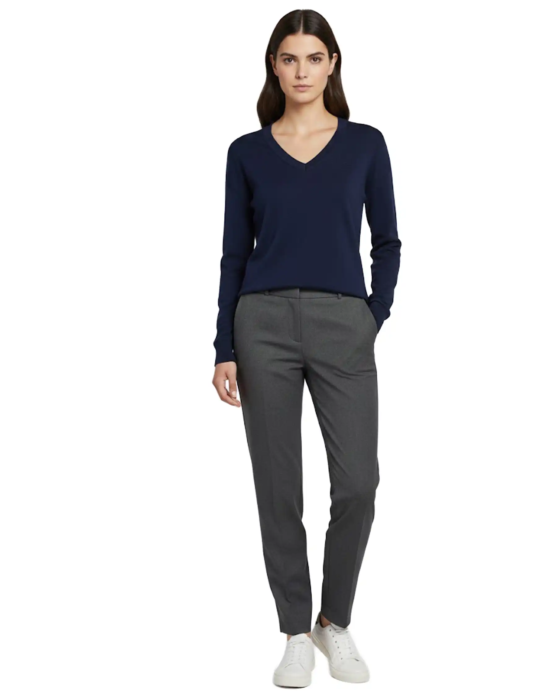 SUN 68 MAGLIA NECK SWEATER BLU