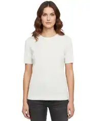 SUN 68 T-SHIRT SWEATER BIANCO