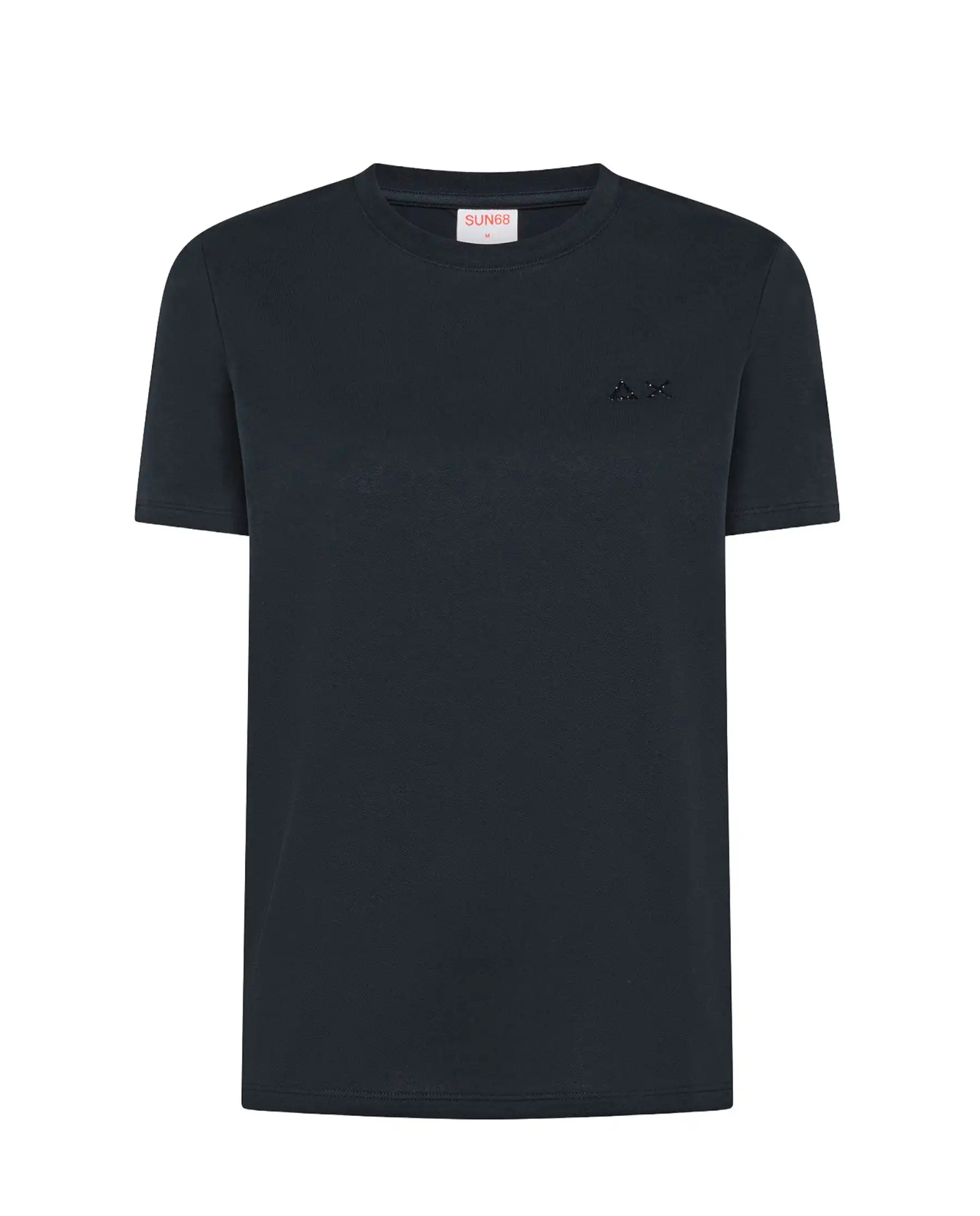 SUN 68 T-SHIRT PIQUET BLU