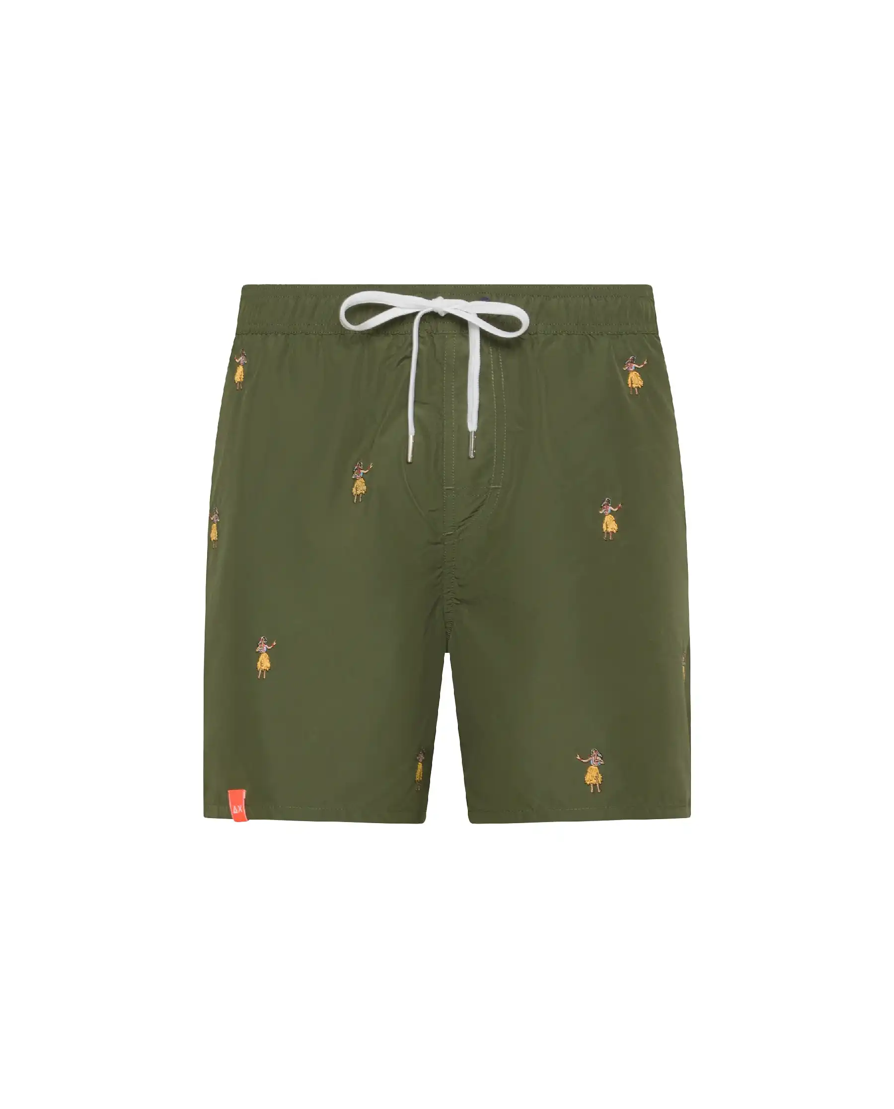 SUN 68 COSTUME VERDE MILITARE