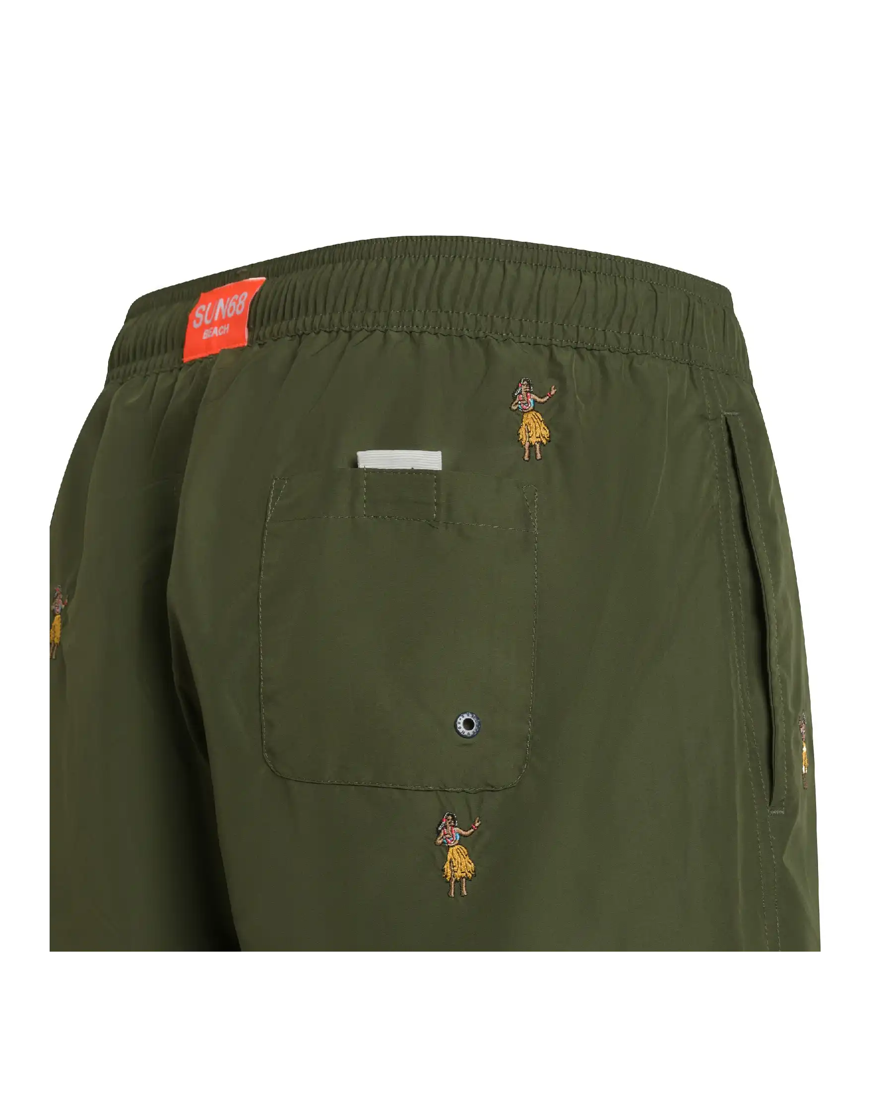 SUN 68 COSTUME VERDE MILITARE