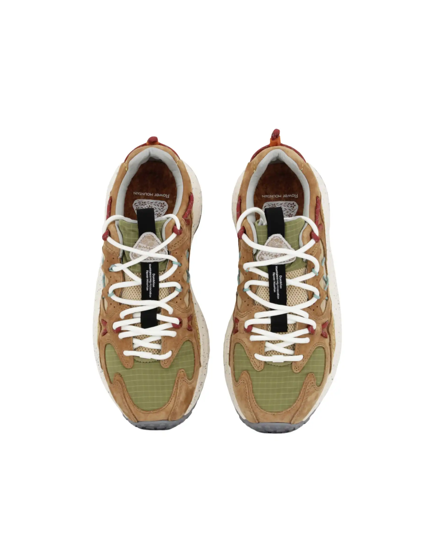 FLOWER MOUNTAIN SNEAKERS YAMABUSHI MARRONE