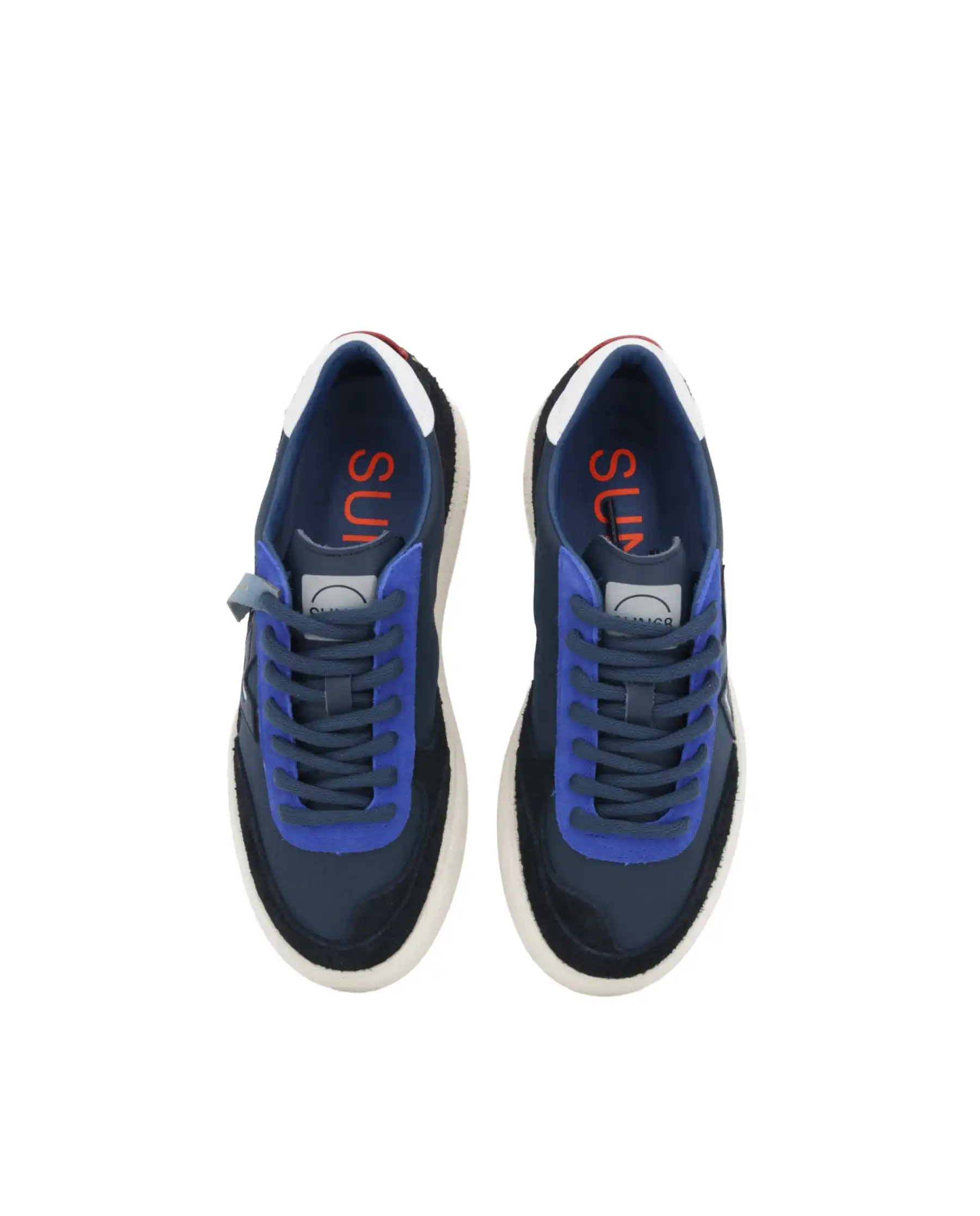 SUN 68 SNEAKERS LUIS BLU