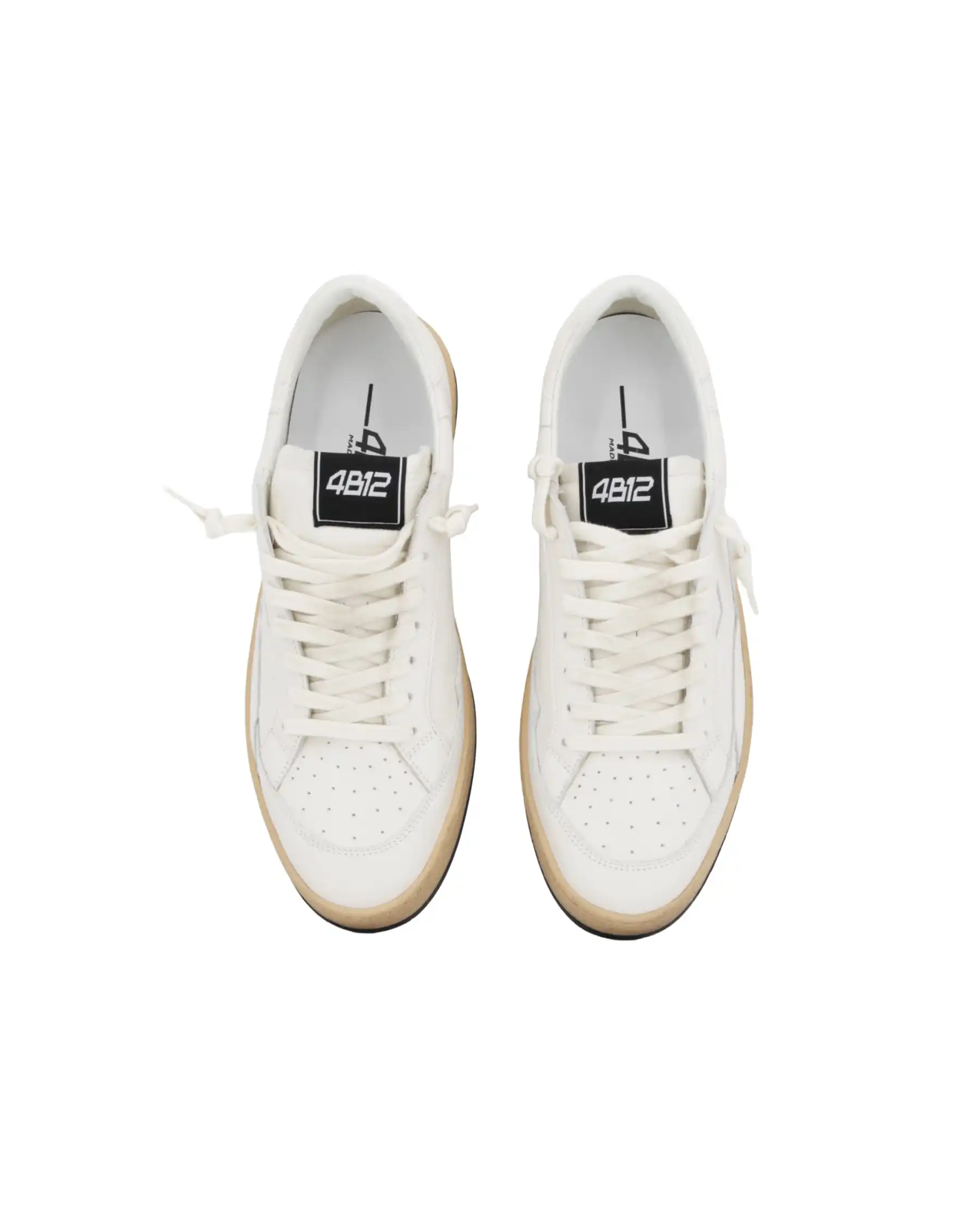 4B12 SNEAKERS PLAYNEW BIANCO