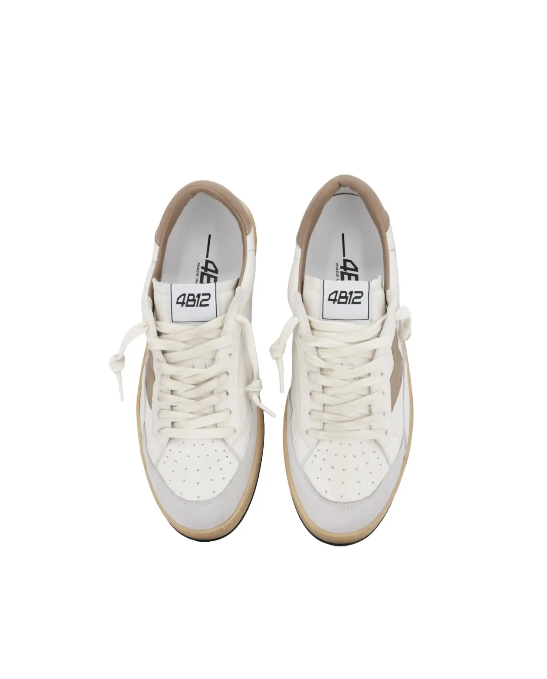 4B12 SNEAKERS PLAYNEW BIANCO