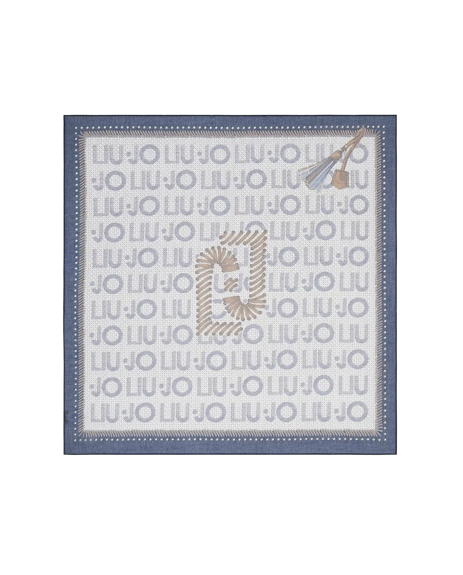 LIU JO FOULARD AZZURRO