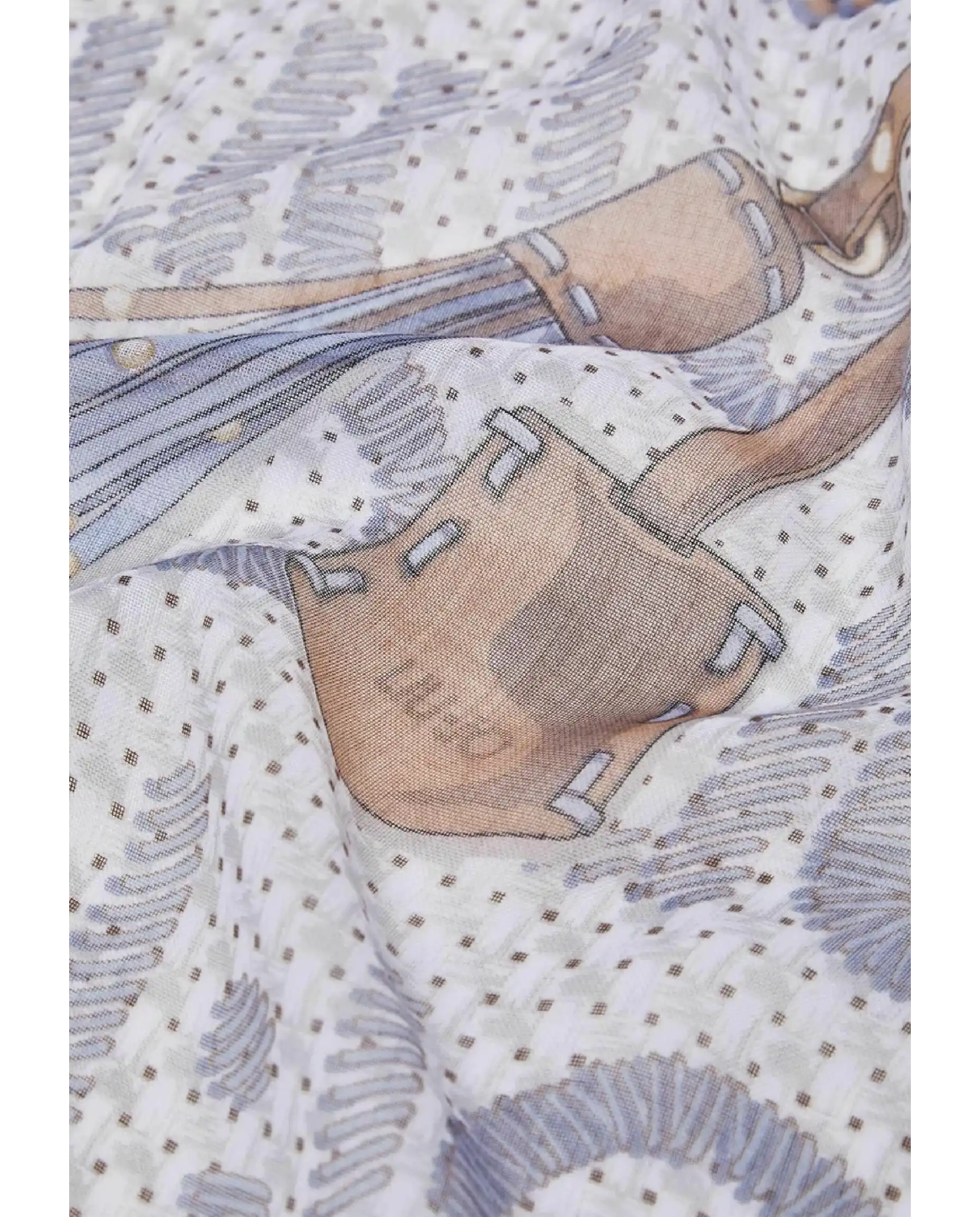 LIU JO FOULARD AZZURRO