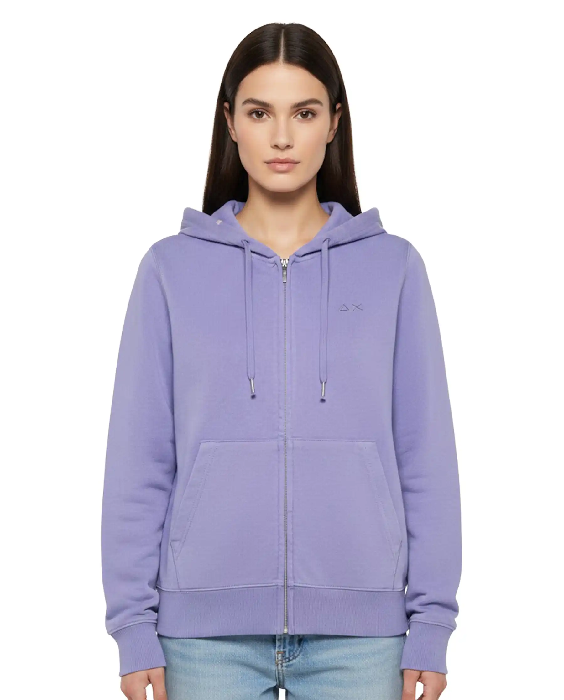 SUN 68 FELPA BASIC FLEECE LILLA