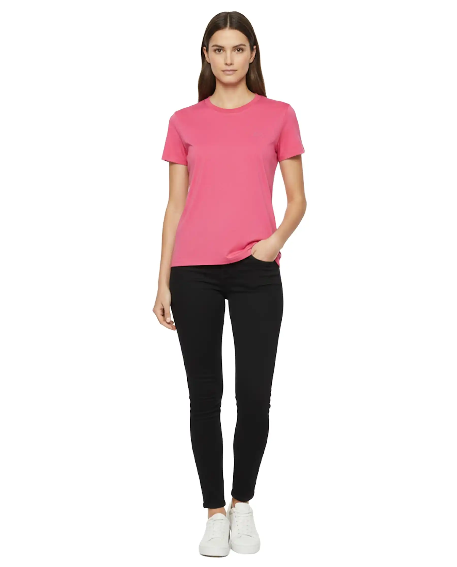 SUN 68 T-SHIRT FUCSIA