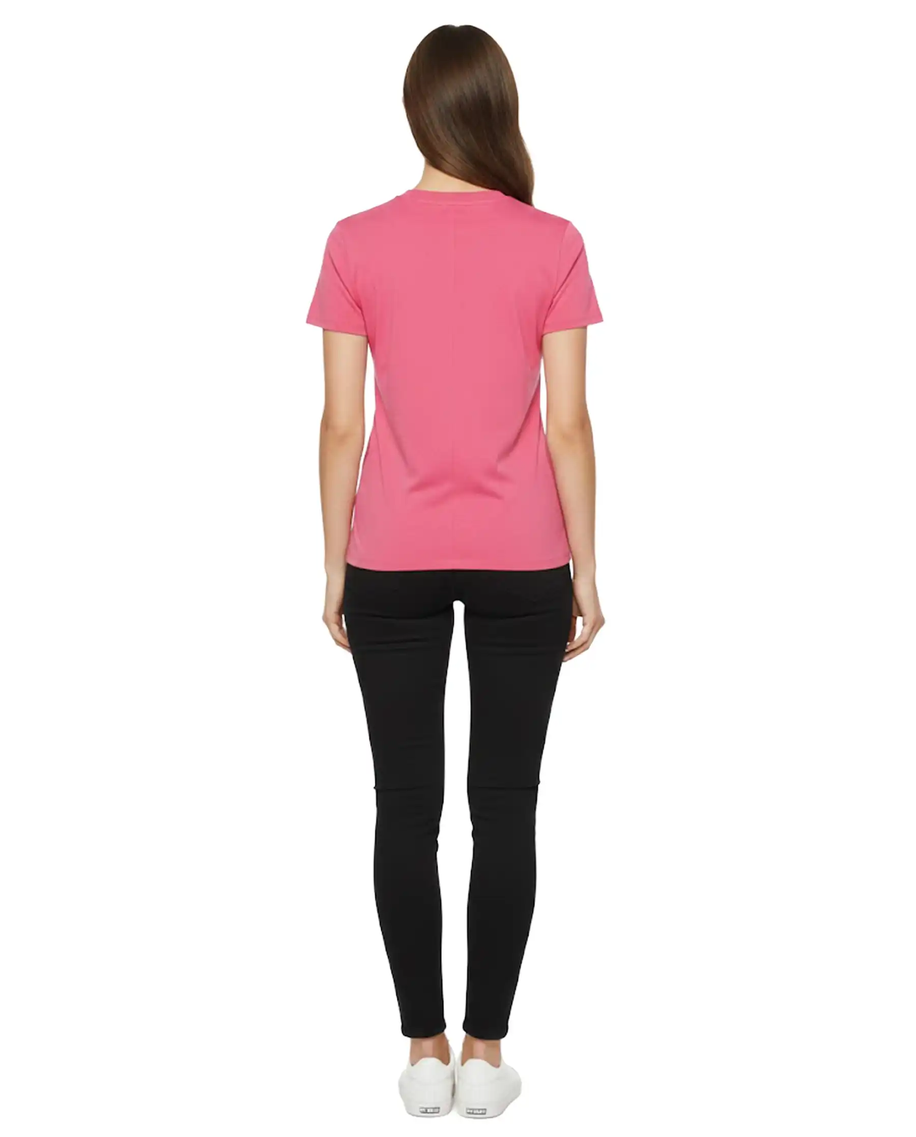SUN 68 T-SHIRT FUCSIA