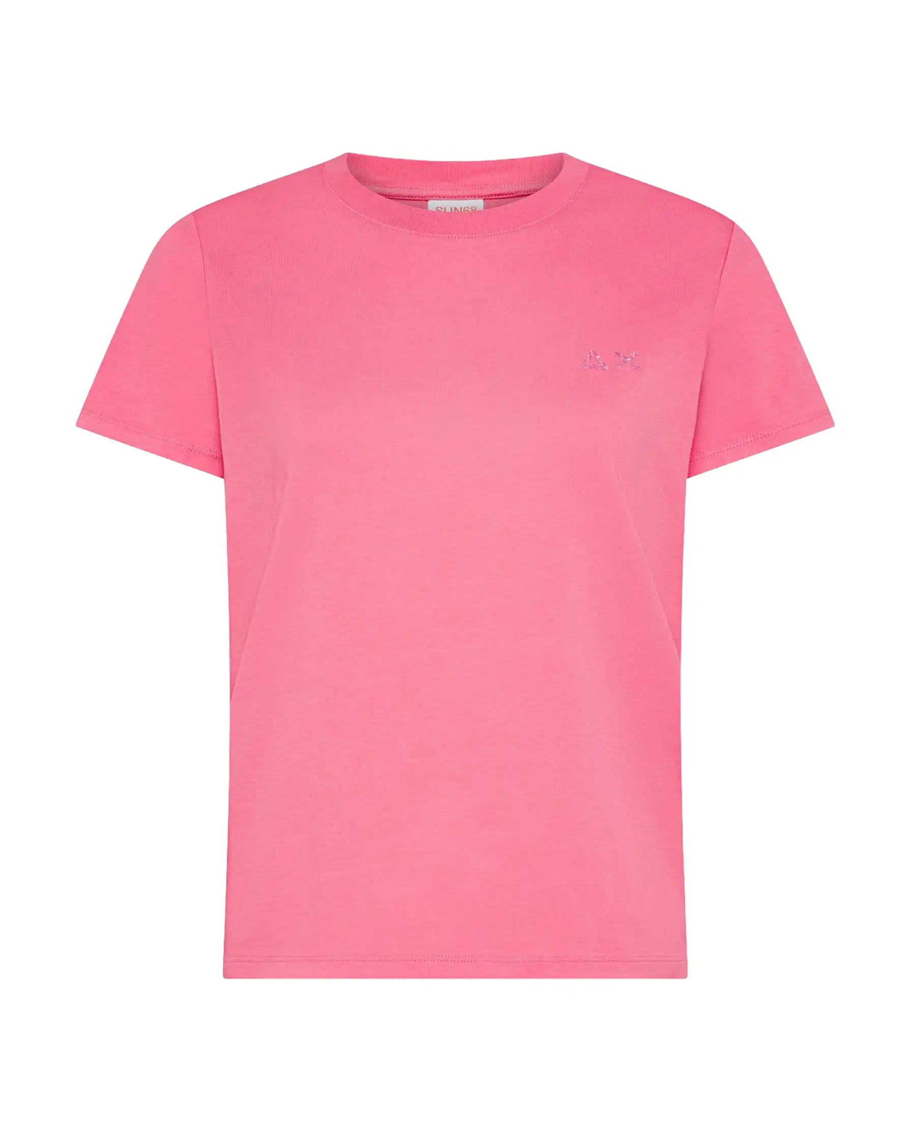SUN 68 T-SHIRT FUCSIA