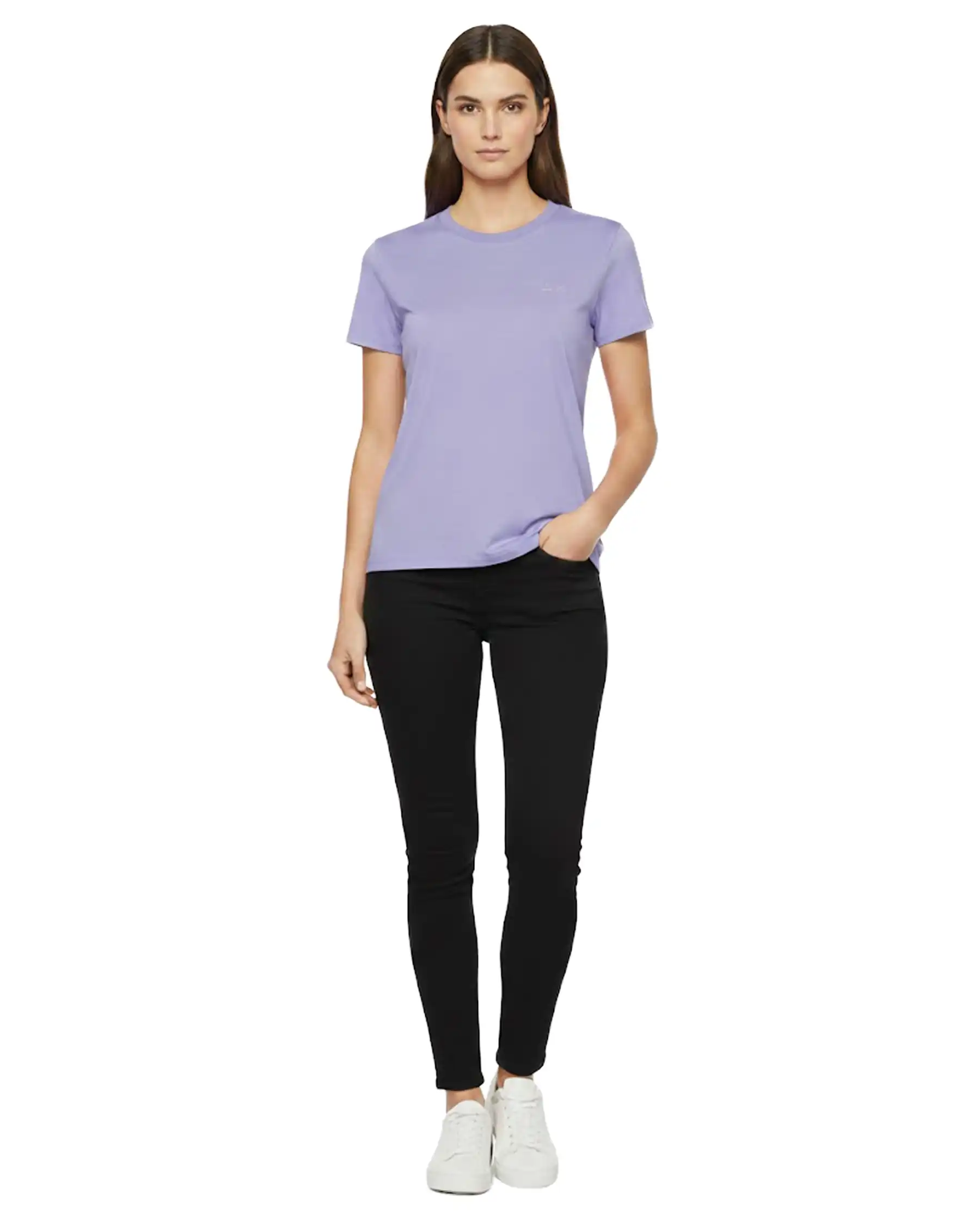 SUN 68 T-SHIRT LILLA