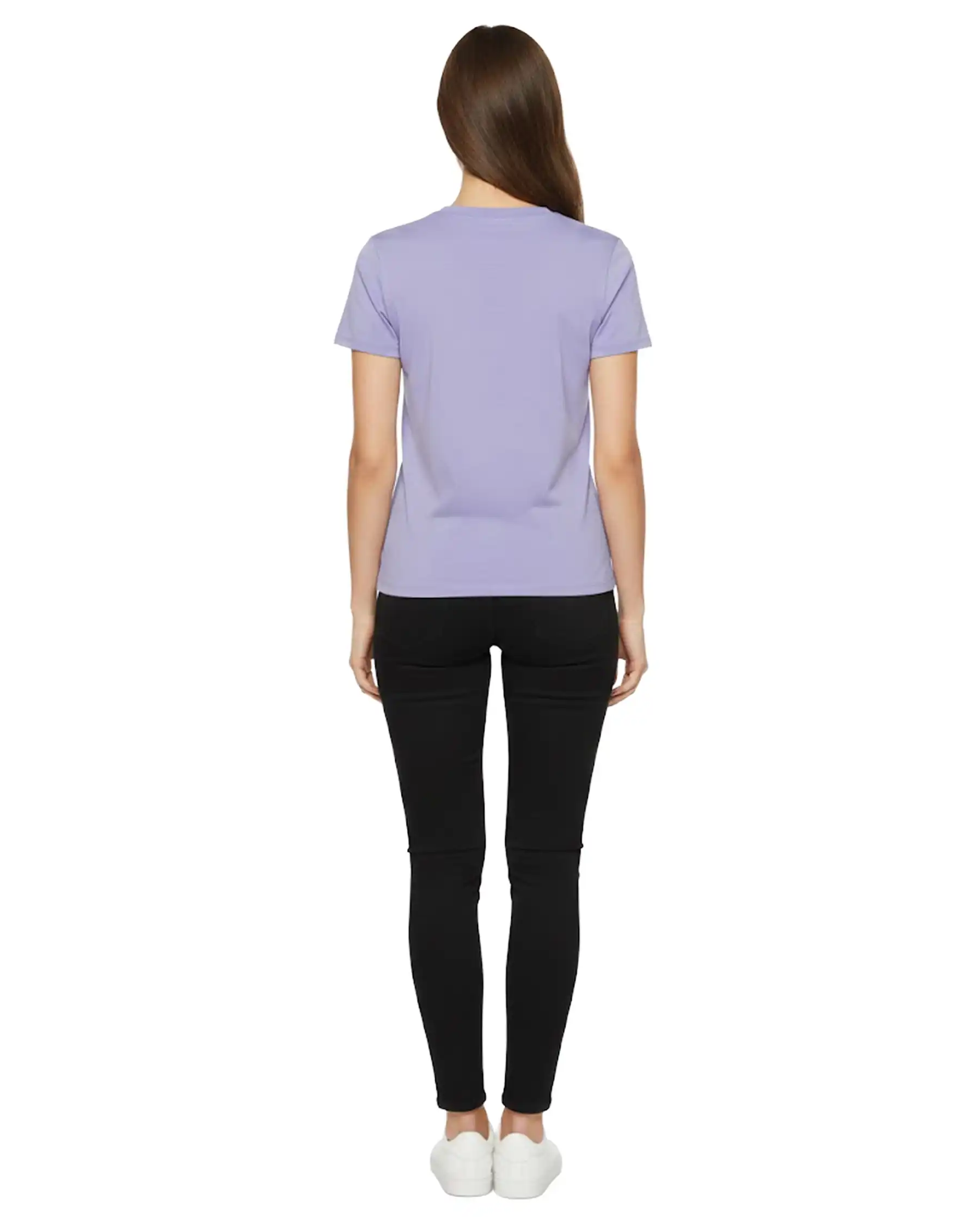 SUN 68 T-SHIRT LILLA