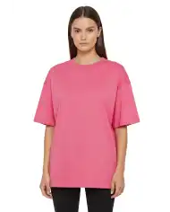 SUN 68 T-SHIRT OVERSIZE FUCSIA